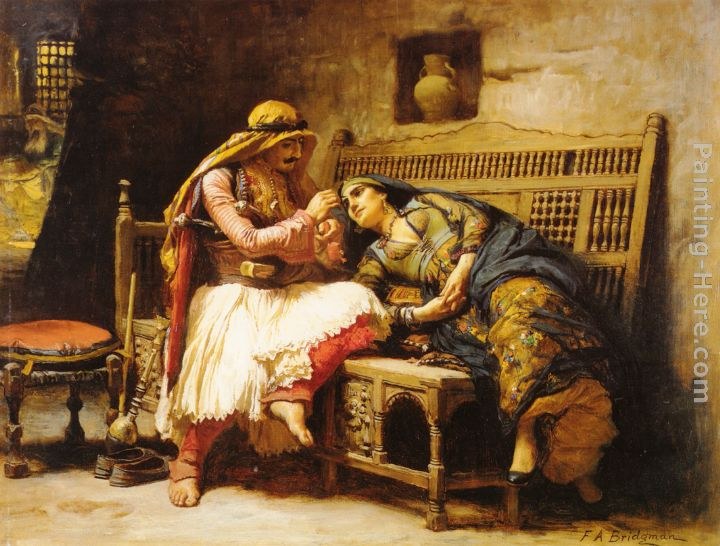 Frederick Arthur Bridgman Queen of the Brigands